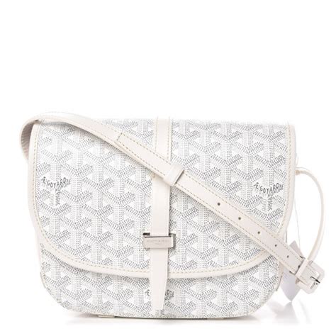 small white goyard bag|Goyard bag men white.